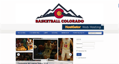 Desktop Screenshot of basketballcolorado.com